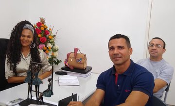 Elineuza Ramos, Anderson Kamar e Magnoel (Foto: Divulgação)