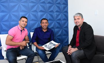 Anderson Kamar, Joel Rodrigues e Maurício Bezerra (Foto: Divulgação)