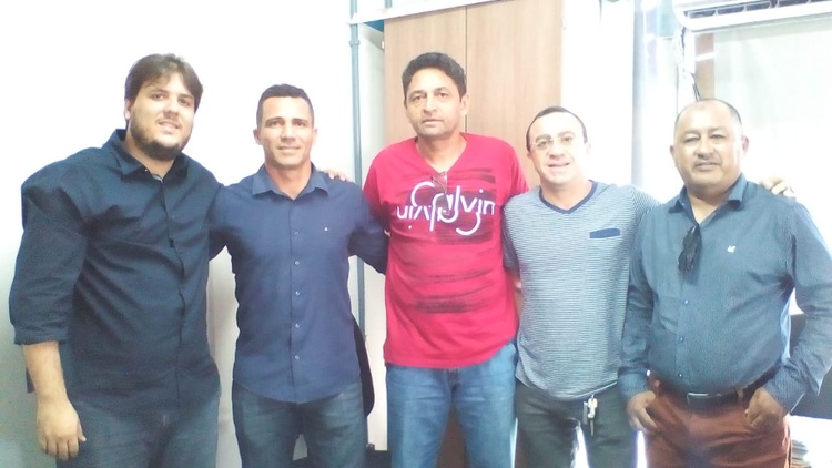 Júnior Macedo, Anderson Kamar, Netão, Magnoel Gomes e Bidola