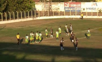 Corisabbá x Francisco Ayres - amistoso (Foto: TV Alvorada)