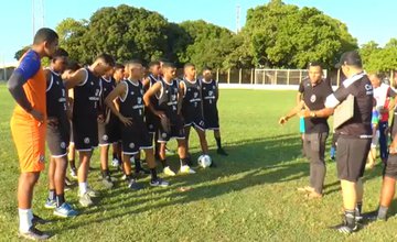 Corisabbá, treino no estádio Tibério Nunes (Foto: Eliel Assunção/Nova TV Floriano)