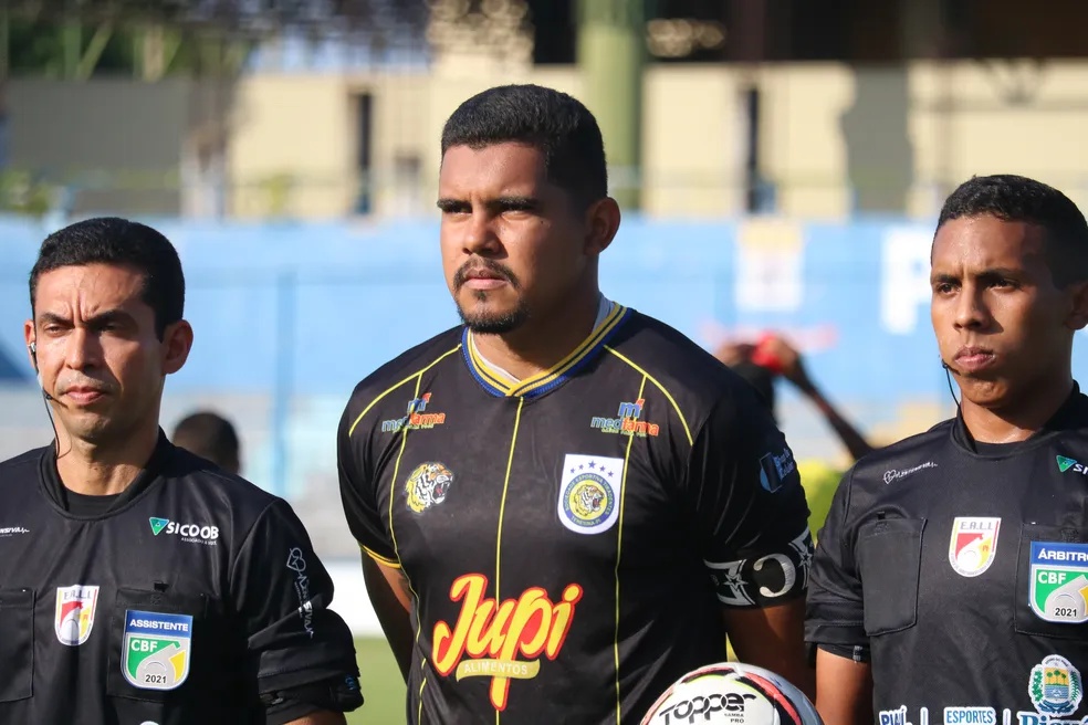 Matheus, ex-goleiro do Tiradentes-PI